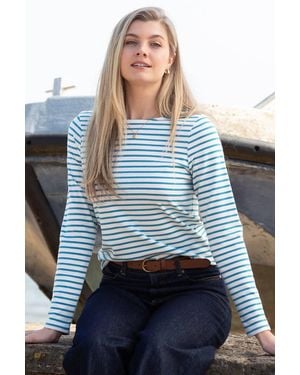 Kite Tarrant Jersey T-Shirt Stripe - Blue