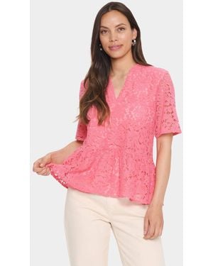 Saint Tropez Zannasz Blouse - Pink