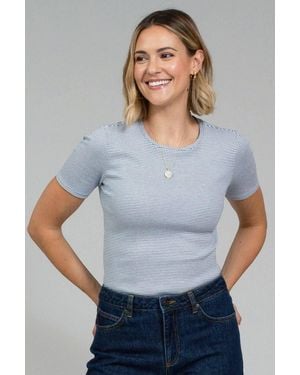 Kite Portesham Jersey T-Shirt Stripe - Grey