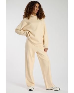 South Beach Flight Mode Knit Hoodie - Natural