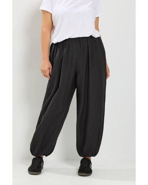Yours Balloon Trousers - Black