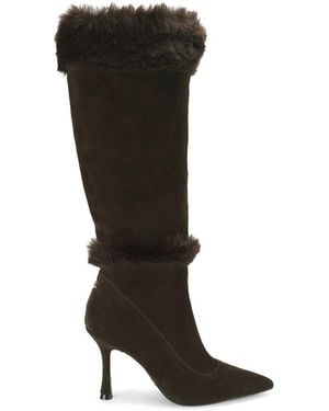 Carvela Kurt Geiger 'Leoni Cuff Knee' Boots - Black