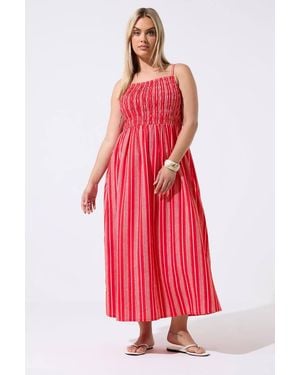 Yours Shirred Maxi Dress