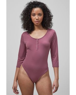 Enorsia Slim Body Suit - Purple
