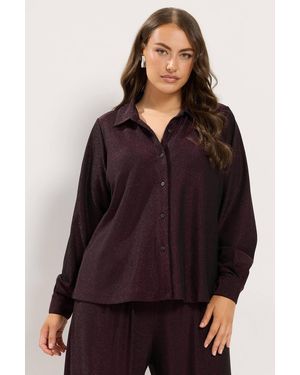 Yours Sparkle Shirt - Purple
