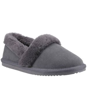 Hush Puppies Ariel Slipper - Grey