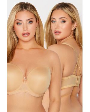 Yours Multiway Bra W/ Removable Straps - Natural