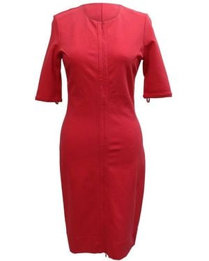 Diane von Furstenberg Preloved Saturn Dress - Red