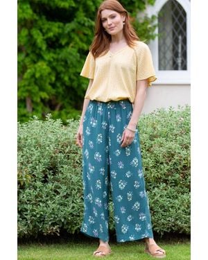 Kite Melbury Woven Trousers Bouquet Belle - Green