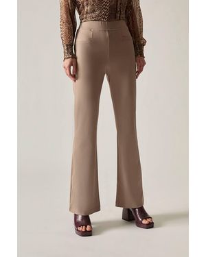 James Lakeland Bootleg Trousers - Natural