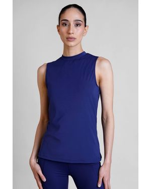 Enorsia Slim Fit Moisture Wicking Active Vest - Blue