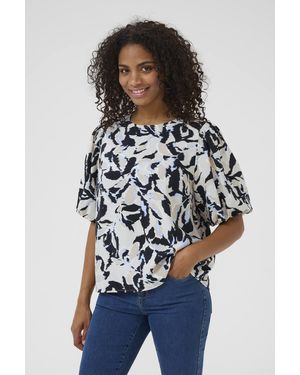 Kaffe Kapaco Blouse - Blue