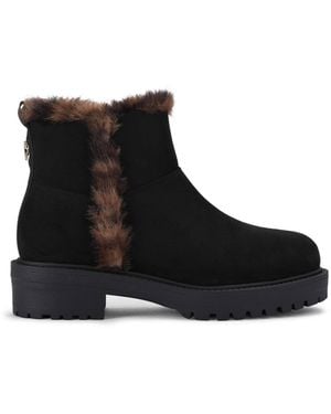 Carvela Kurt Geiger 'Cosy Ankle' Suedette Boots - Black