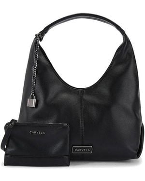 Carvela Kurt Geiger 'Cassia Mini Hobo' Bag - Black