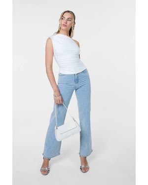Pink Vanilla Diamante Jeans - Blue