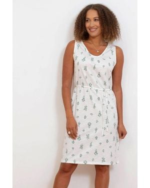 Kite Seaborough Slub Jersey Dress - White