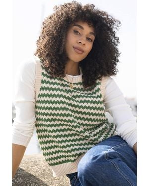 Kite Tolpuddle Knit Tank Top - Green