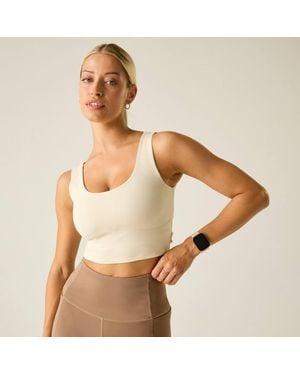 Dare 2b Refresh Cropped Tank Top - Brown