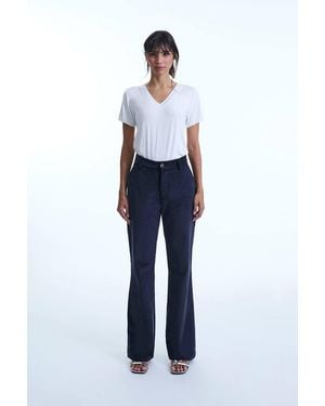 James Lakeland Corduroy Trousers - Blue