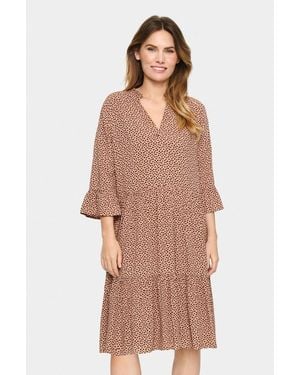 Saint Tropez Edasz Dress - Brown