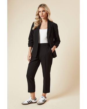 Dorothy Perkins Petite Ankle Grazer Trouser - Natural