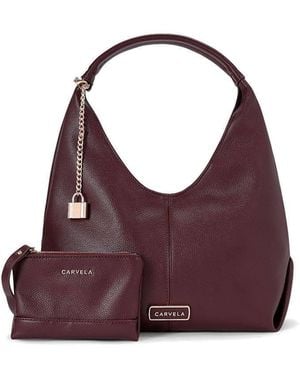 Carvela Kurt Geiger 'Cassia Mini Hobo' Bag - Purple
