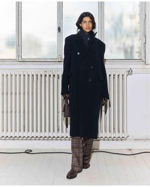 Officine Generale Alva Coat - Blue