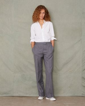 Officine Generale Ilenia Pants - Gray