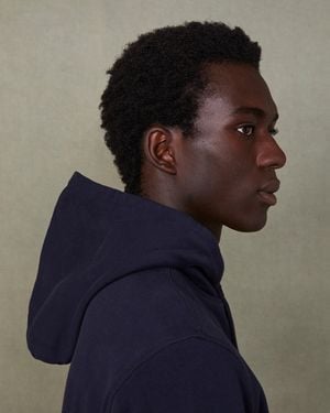 Officine Generale Hoodie Sweatshirt - Green