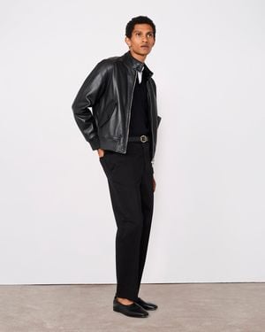 Officine Generale Camron Bomber - Black