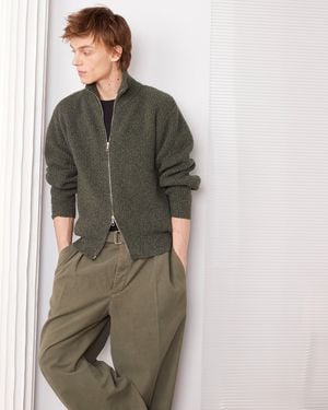 Officine Generale Pull Finley - Green