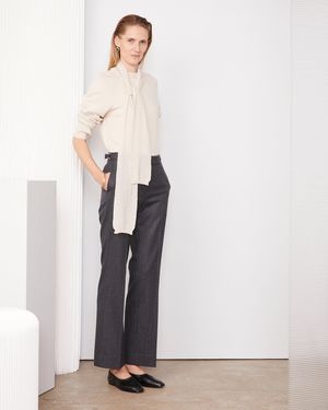Officine Generale Pull Manola - Blanc