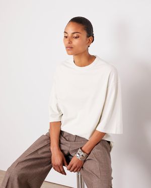 Officine Generale T-Shirt Riham - Blanc