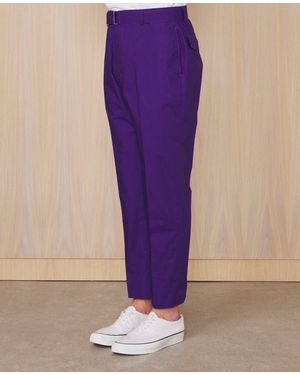 Officine Generale Pantalon Owen - Purple