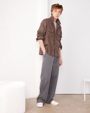 Officine Generale Judas Overshirt - White