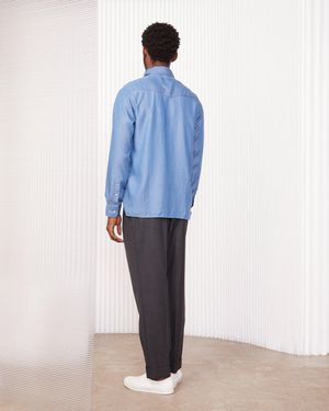 Officine Generale Alex Shirt - Blue