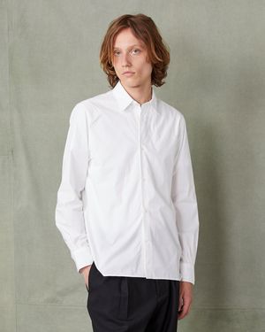 Officine Generale Chemise Soft Collar - White