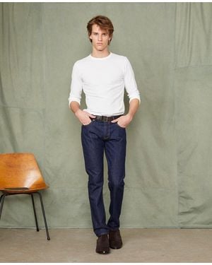 Officine Generale Long Sleeves Tee-Shirt - Green