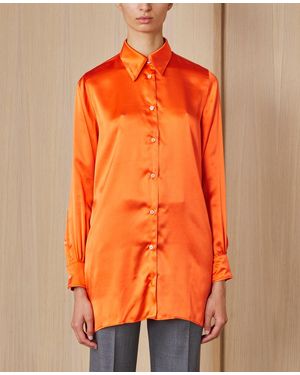 Officine Generale Chemise Katrina - Orange