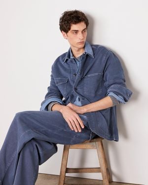 Officine Generale Berny Jacket - Blue