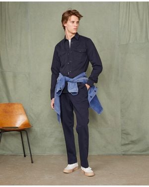 Officine Generale Surchemise Poches Plaquées - Vert