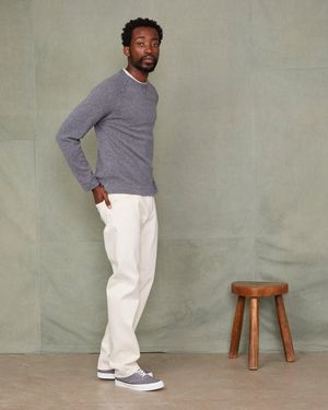 Officine Generale Pull Nate - Gris