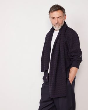 Officine Generale Big Scarf - Blue