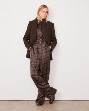 Officine Generale Nash Pant - Brown