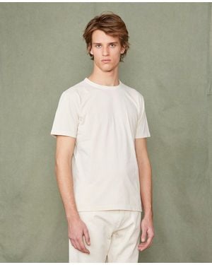 Officine Generale Crew Neck T-Shirt - Green