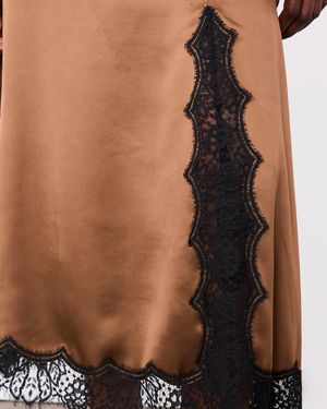 Officine Generale Jupe Zita - Brown