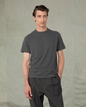 Officine Generale Crew Neck T-Shirt - Green
