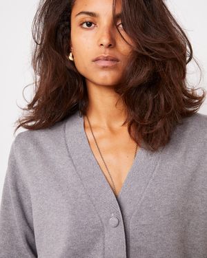 Officine Generale Cardigan Serena - Brown