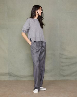 Officine Generale Pull Nicky - Gris