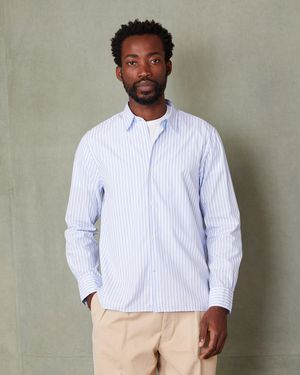 Officine Generale Chemise Soft Collar - White